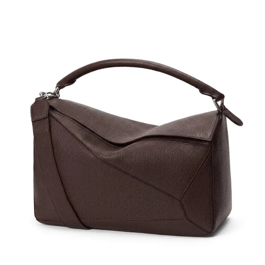 Grained Panel Shoulder Bag — B27